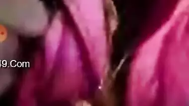 Today Exclusive- Horny Bhabhi Showing Her Pussy To Lover On Video Call Part 2