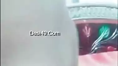 Slutty Desi wife undresses for XXX camera to reveal tits and ass