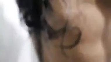 Solo sex video of Indian woman who washes boobs and XXX tits in shower