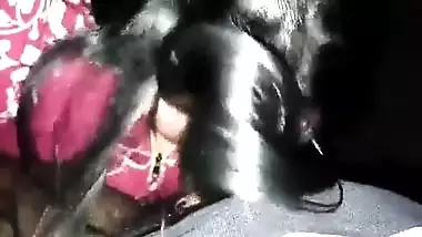 indian wife in salwar blowjob to lover