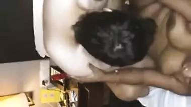 Two unsatisfied Desi XXX whores have a threesome sex with their young client