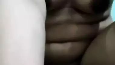 Topless beautiful girlfriend video call to boyfriend