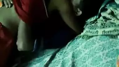 Telugu sex video of a youthful pair having sex for the 1st time in his abode