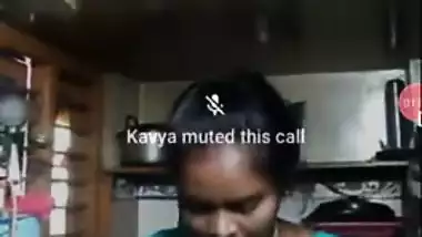 Aunty is so sexy in green sari that online friend pays her for talking