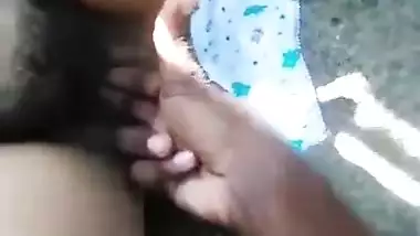Sri Lankan couple outdoor sex MMS with audio