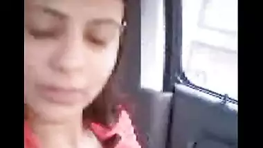 Unseen BOobs In Car