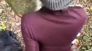 Hot figure Doggy With Someone In Outside