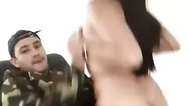 Extremely Horny Thik Babe Riding So Hard Spank on her Ass Loud Moaning