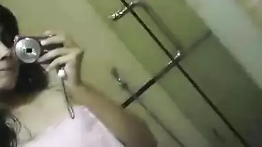 Charming Desi wife takes porn pictures of herself to send to lover