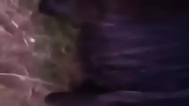 Horny young couple’s kinky outdoor sex under the open sky