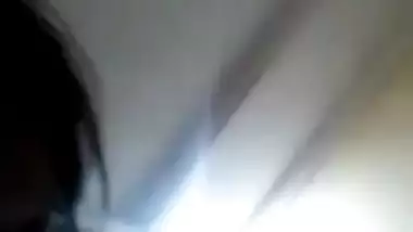Female exposes her XXX titties and touches sex pussy on camera